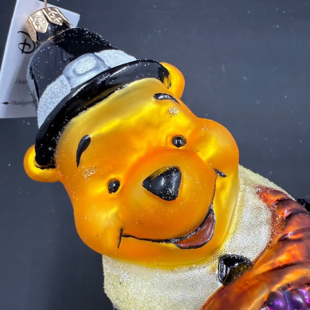 1997 Christopher Radko‎ Thanksgiving Pooh Disney 6.5